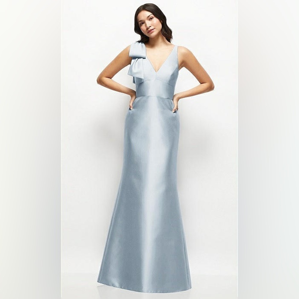 Alfred Sung Linden Bridesmaid Dress